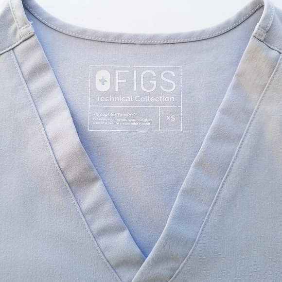 🌸Figs | V Neck Scrub Top‎ XS - Picture 7 of 10